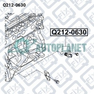 ДАТЧИК ПОЛОЖЕНИЯ КОЛЕНВАЛА Q-fix Q212-0630 (фото 1)