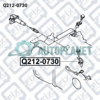 ДАТЧИК ПОЛОЖЕНИЯ КОЛЕНВАЛА Q-fix Q212-0730 (фото 1)