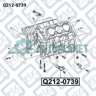 ДАТЧИК ПОЛОЖЕНИЯ КОЛЕНВАЛА Q-fix Q212-0739 (фото 1)