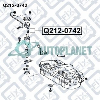 РЕГУЛЯТОР ДАВЛЕНИЯ ТОПЛИВА Q-fix Q212-0742 (фото 1)