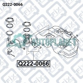 НАСОС ТОПЛИВА Q-fix Q222-0066