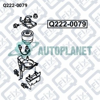 НАСОС ПОДКАЧКИ ТОПЛИВА Q-fix Q222-0079