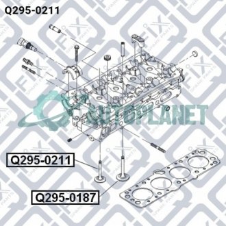 Клапан випускний Q-fix Q295-0211