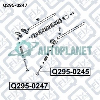 КЛАПАН ВПУСКНОЙ Q-fix Q295-0247