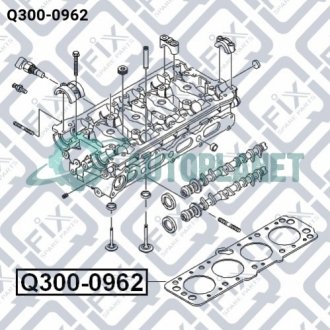 Прокладка ГБЦ Q-fix Q300-0962