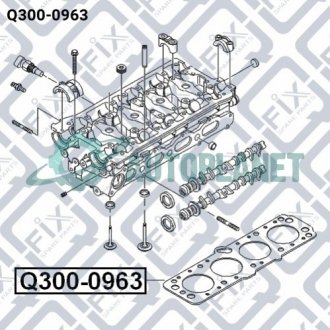 Прокладка ГБЦ Q-fix Q300-0963