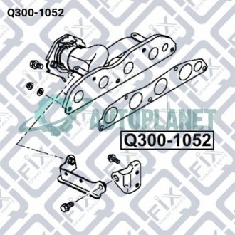 Прокладка випускного колектора Q-fix Q300-1052