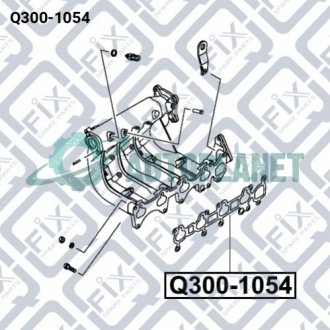 ПРОКЛАДКА ВПУСКНОГО КОЛЛЕКТОРА Q-fix Q300-1054