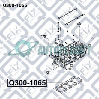 Прокладка ГБЦ Q-fix Q300-1065