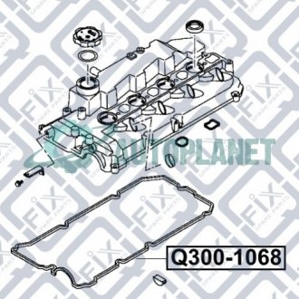 Прокладка клапанної кришки Q-fix Q300-1068