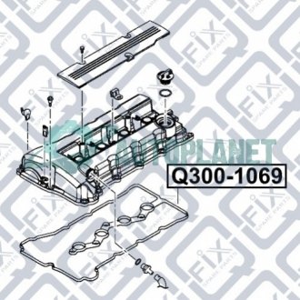 Прокладка крышки клапанов Q-fix Q3001069