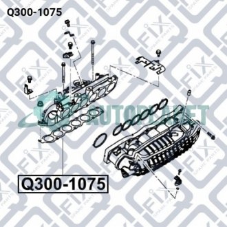 Прокладка впускного колектора Q-fix Q3001075