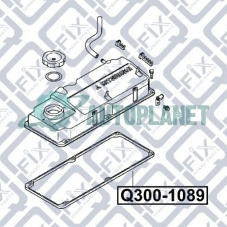 Прокладка крышки клапанов Q-fix Q3001089