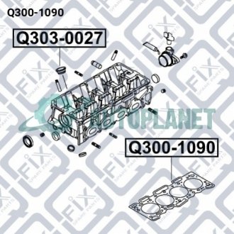 Прокладка гбц Q-fix Q3001090