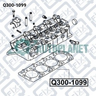 ПРОКЛАДКА ГБЦ Q-fix Q300-1099