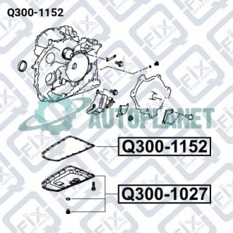ПРОКЛАДКА ПОДДОНА АКПП Q-fix Q300-1152