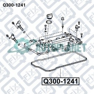 ПРОКЛАДКА КРЫШКИ КЛАПАНОВ Q-fix Q300-1241 (фото 1)