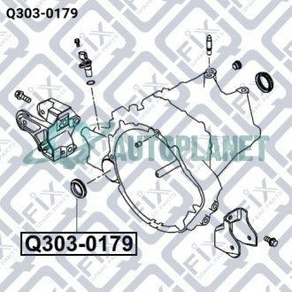 Сальник приводу Q-fix Q303-0179