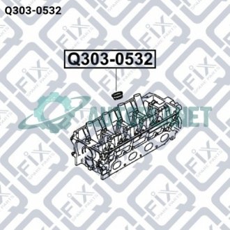 Кільце ущільнювача свічкового колодязя Q-fix Q303-0532