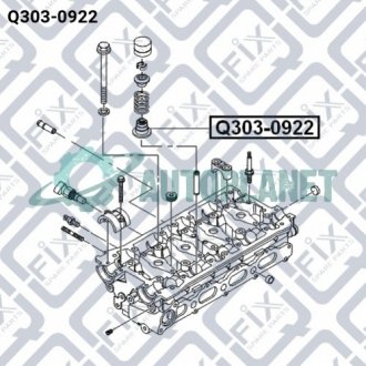 Сальник клапана Q-fix Q303-0922