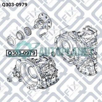 Сальник приводу (правий) Q-fix Q303-0979