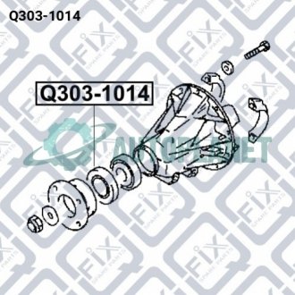 Сальник дифференціалу Q-fix Q3031014