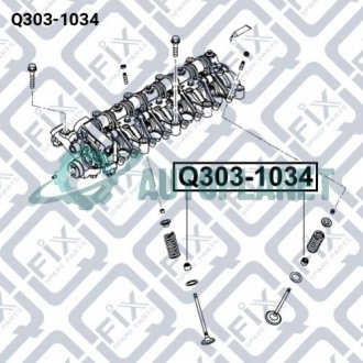 Сальник клапана впускного Q-fix Q303-1034