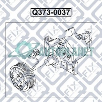 Компресор кондиціонера Q-fix Q373-0037