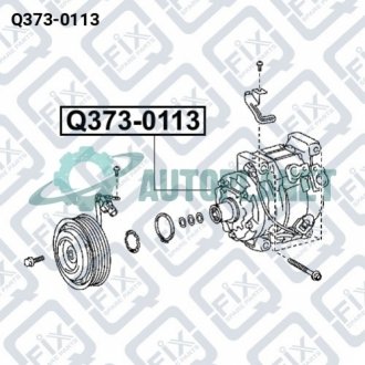 Компресор кондиціонера Q-fix Q373-0113