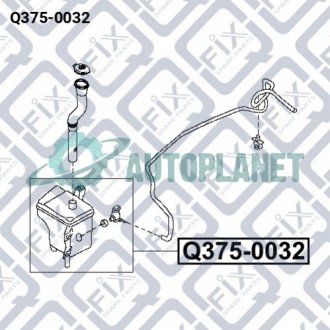 Бачок омывателя стекла Q-fix Q3750032