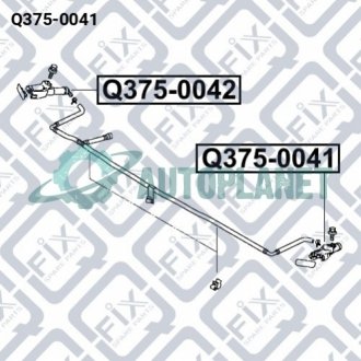 Форсунка омывателя фары левая Q-fix Q3750041 (фото 1)