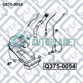 Мотор омывателя стекла Q-fix Q3750054