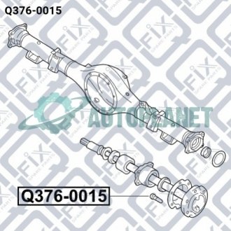 Шпилька колісна Q-fix Q376-0015