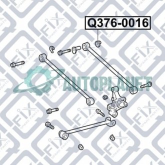 Гайка с эксцентриком Q-fix Q3760016