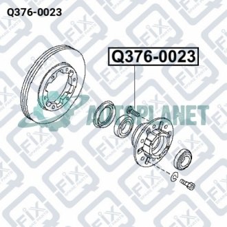 Шпилька колісна Q-fix Q376-0023