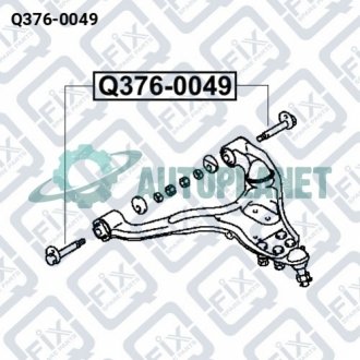 Болт с эксцентриком Q-fix Q3760049