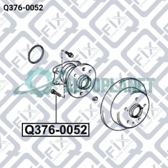 Заколка колесная Q-fix Q3760052