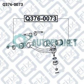 Гайка з ексцентриком Q-fix Q376-0073