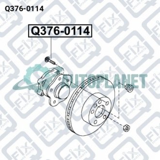 Шпилька колісна Q-fix Q376-0114