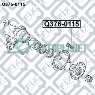 Шпилька колісна Q-fix Q376-0115