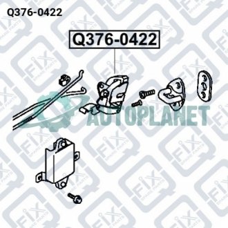 ЗАМОК ДВЕРИ ЗАДНЕЙ ЛЕВОЙ Q-fix Q376-0422