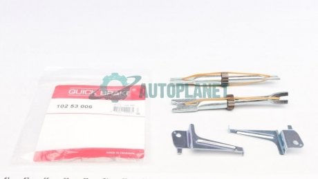 Трещотка колодок ручника Citroen Jumper/Fiat Ducato/Renault Master 80-02 (к-кт) QUICK BRAKE 102 53 006 (фото 1)