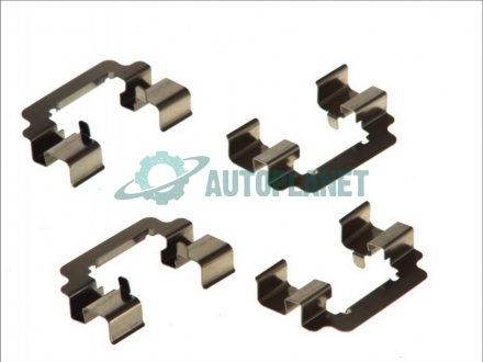 Монтажний компл.,гальм.колодки QUICK BRAKE 109-1777