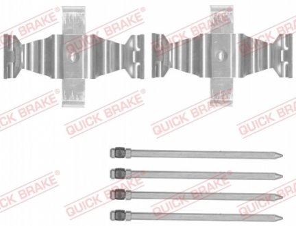 Комплект прижимних планок гальмівного супорту QUICK BRAKE 109-1829 (фото 1)