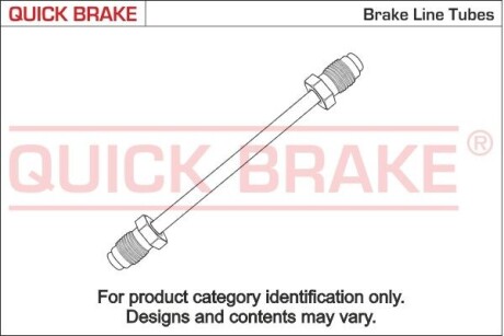 Трубка гальмівної системи QUICK BRAKE CU-0210A-A