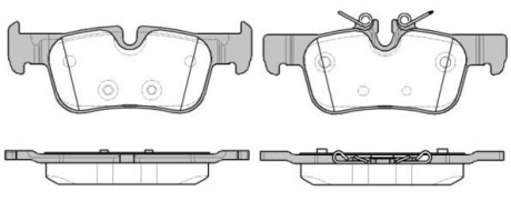 Колодки гальмівні дискові BMW REMSA 1573.00