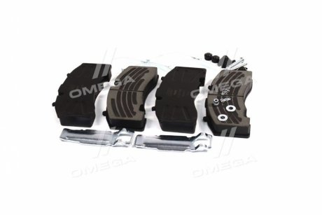 Колодка торм. диск. TWIN (компл. на ось) BPW RS-SB 4309T RIDER ST 29171PRO