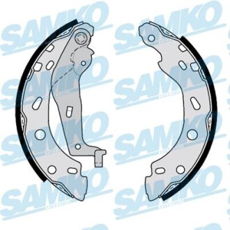 Колодки зад. (бараб.) 0.6/0.7/1.0I/0.8CDI SAMKO 87750