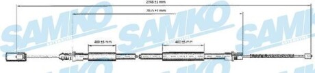 Трос зчеплення SAMKO C0211B