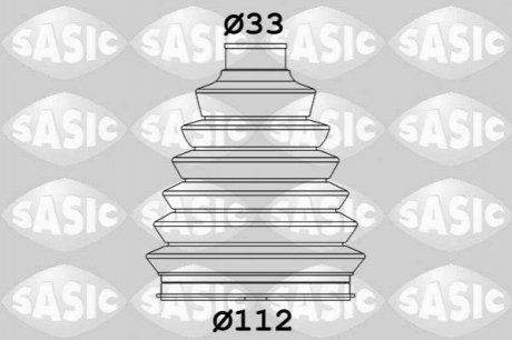 Ремонтний комплект пильника шруса з елементами монтажу SASIC 2933073 (фото 1)